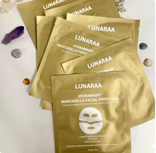 Lunaraa Mascarilla facial de hidrogel