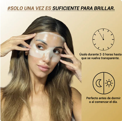 Lunaraa Mascarilla facial de hidrogel