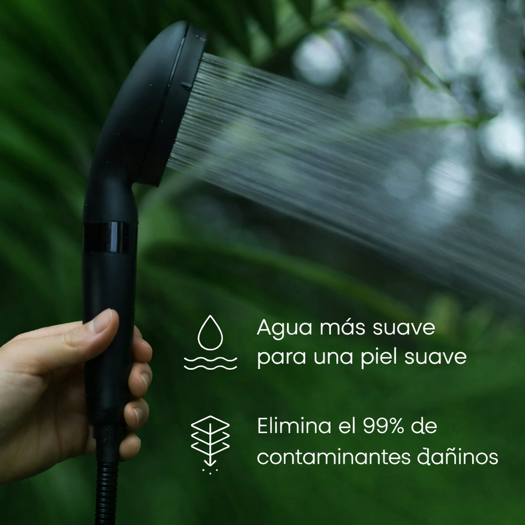 Cabezal de ducha de mano con filtro