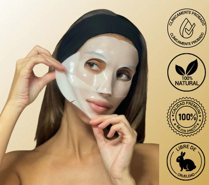 Lunaraa Mascarilla facial de hidrogel