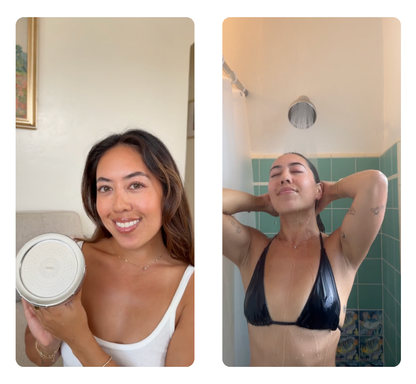 Cabezal de ducha con filtro